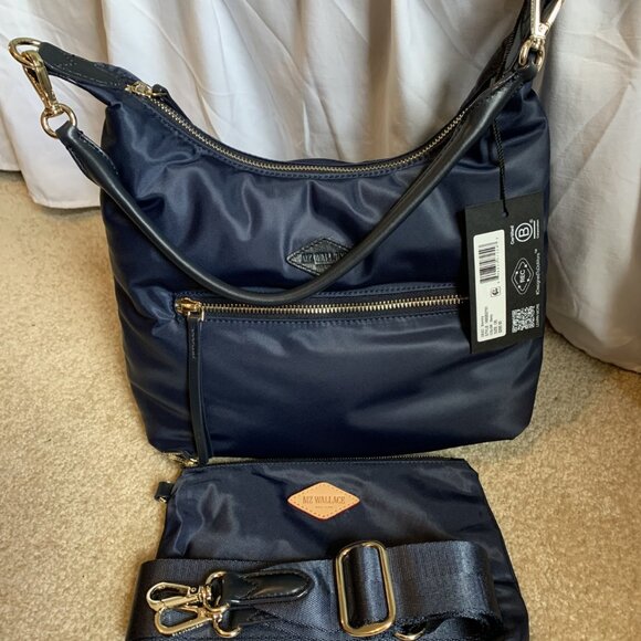 MZ Wallace Navy Sienna Gold Hardware NWT - Picture 4 of 6